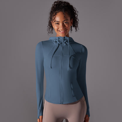 Breathable running hoodie
