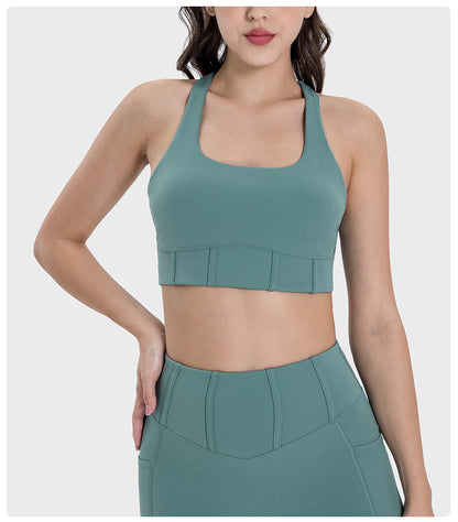 High strength padded bra