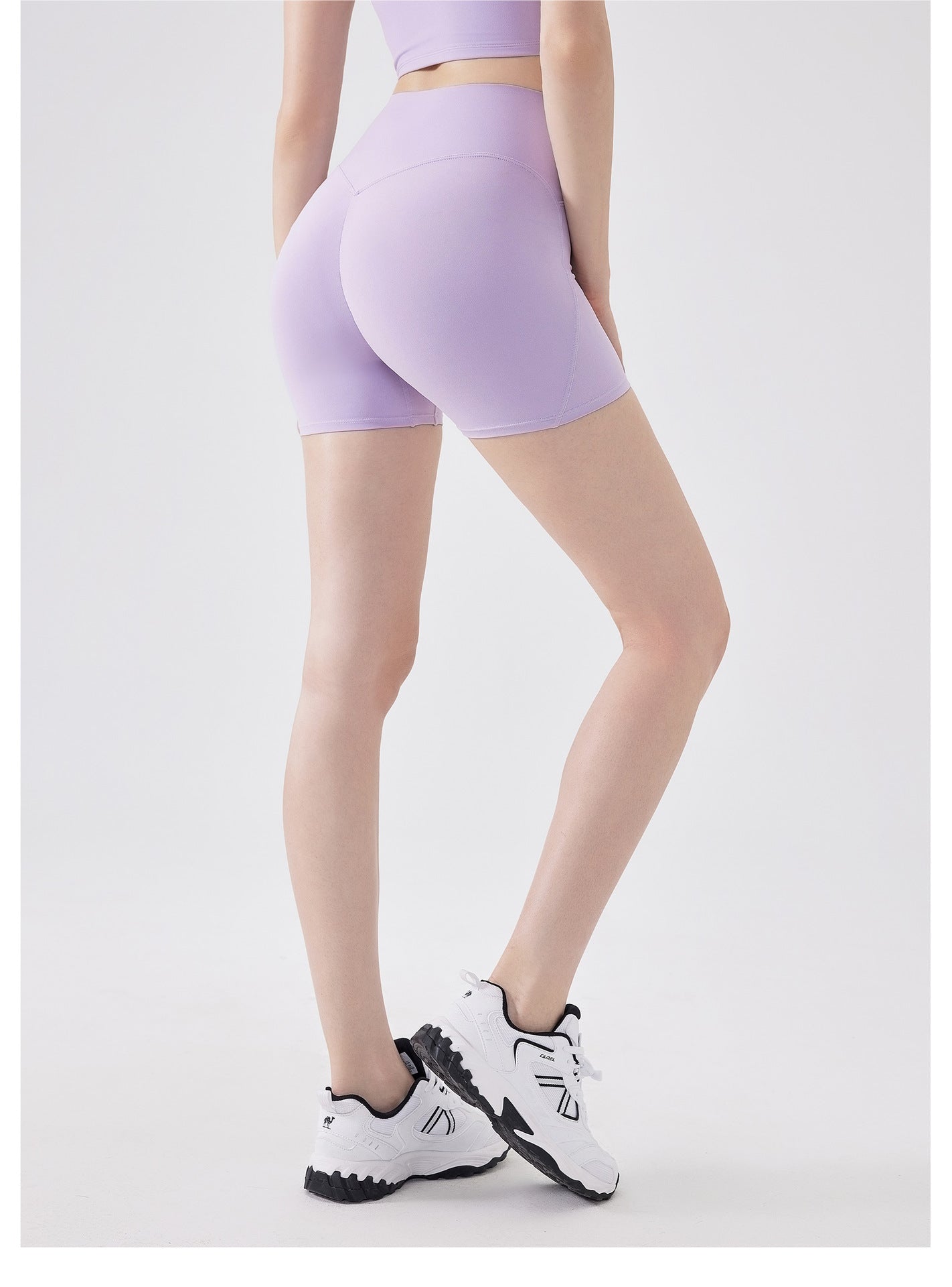 High rise hot pants