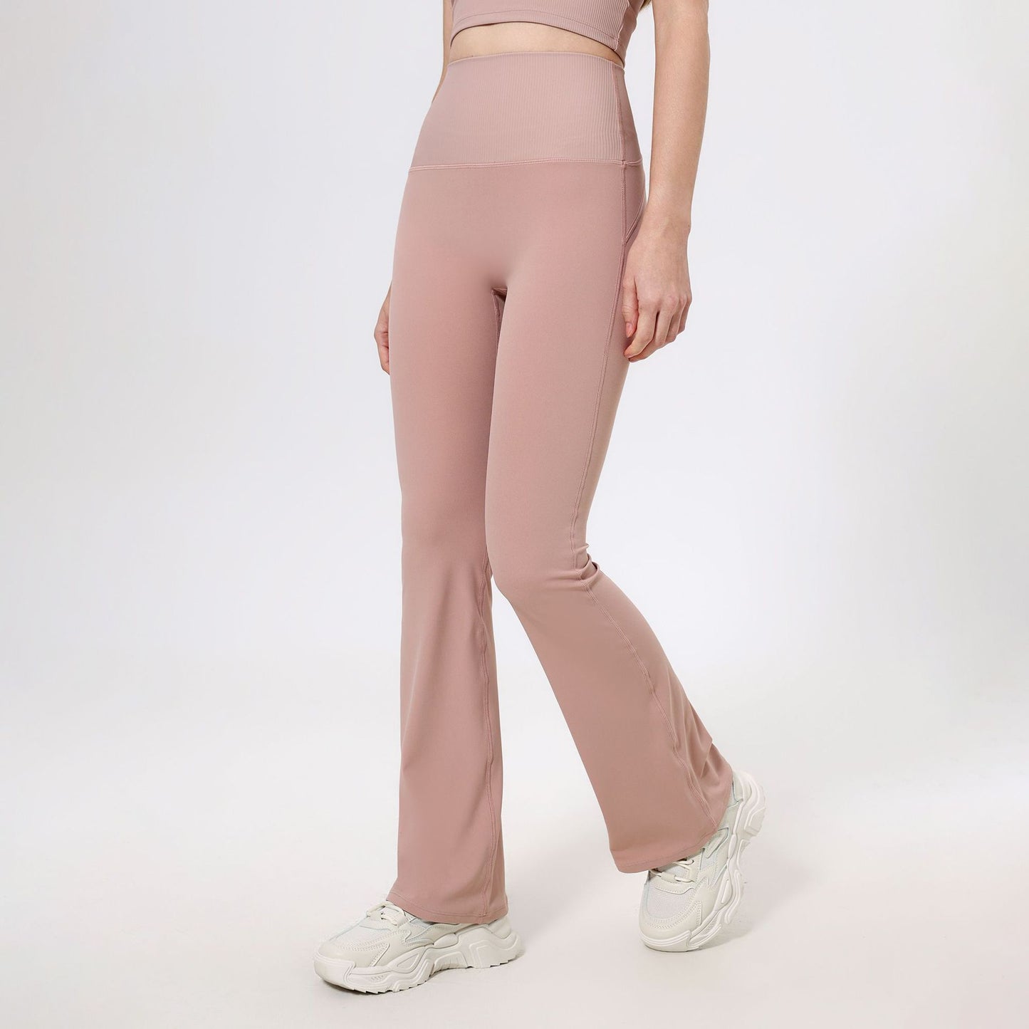 High waist trousers