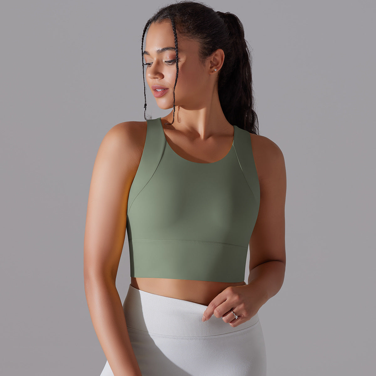 High support sports bra