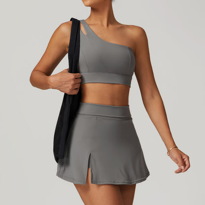Sports bra and skirt set