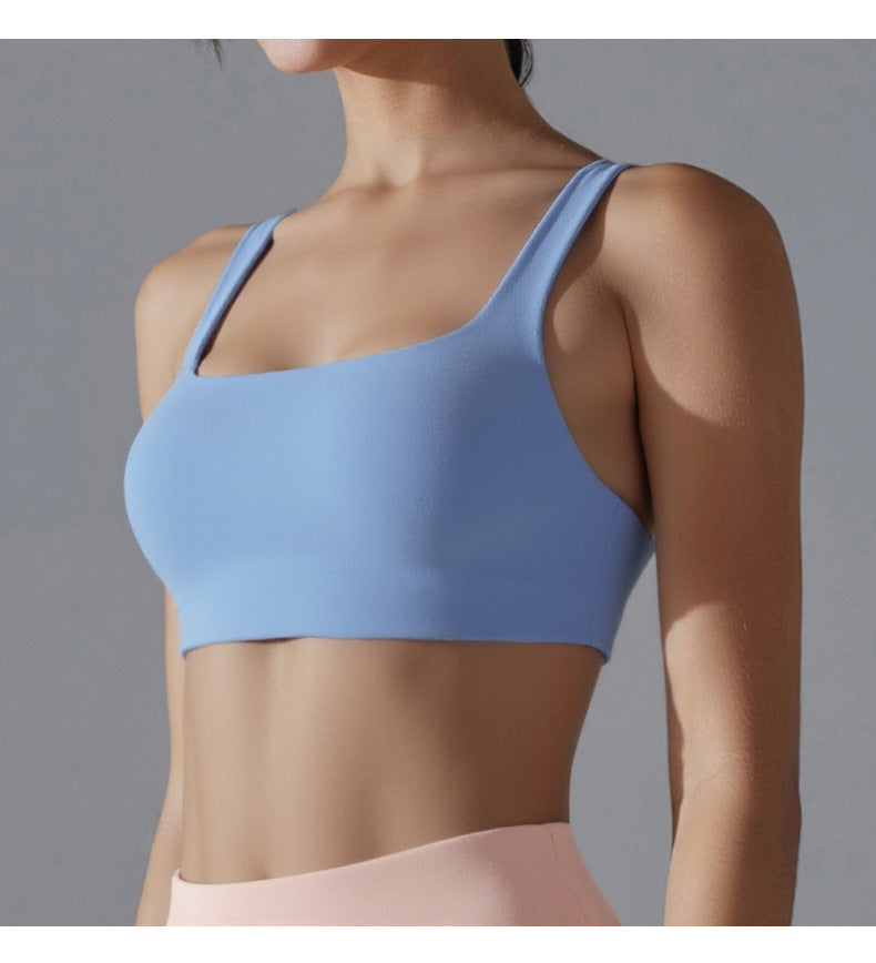 Seamless sports bra