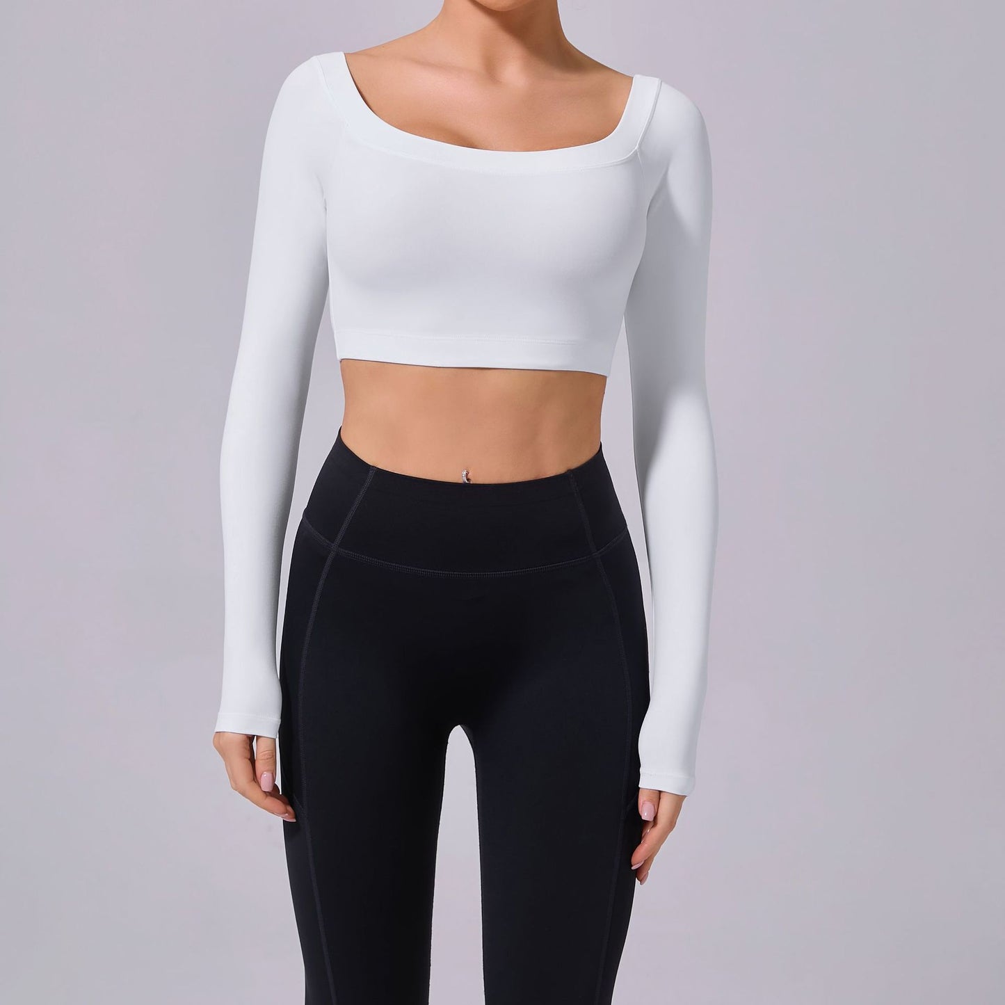 Off shoulder full sleeve top