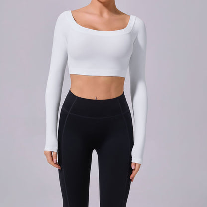 Off shoulder full sleeve top