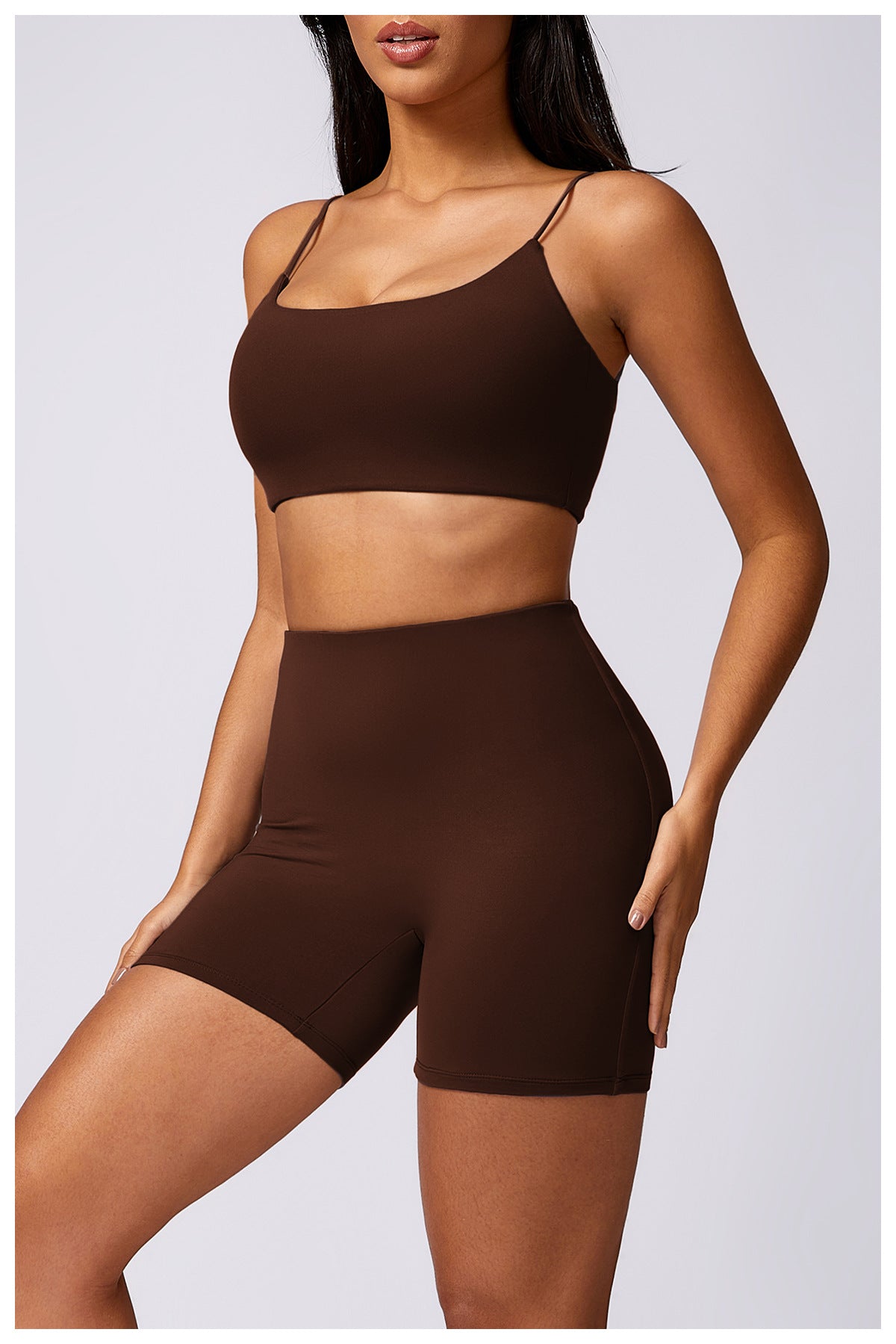 Seamless medium support bra