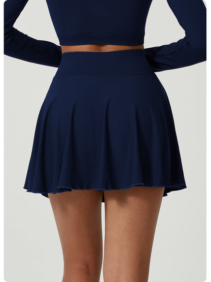 High waist tennis skirt