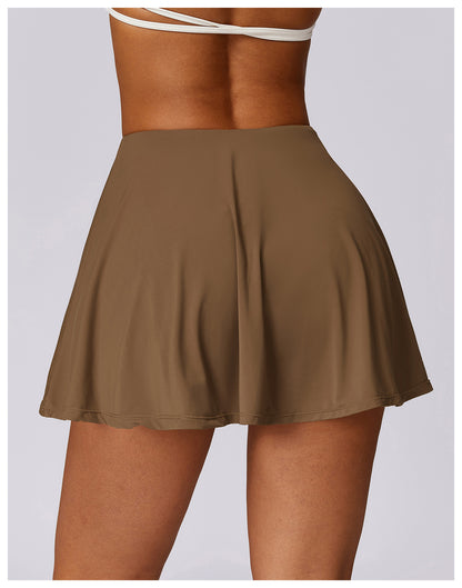 Quick dry skort
