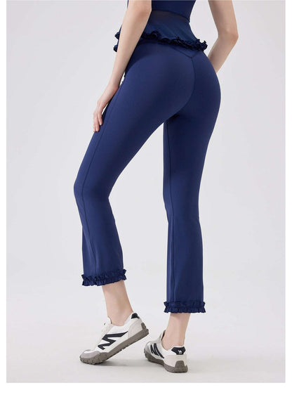 Cropped slim fit leggings