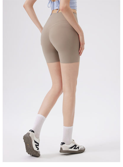 Seamless yoga shorts