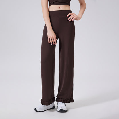 Ruched hem Trousers