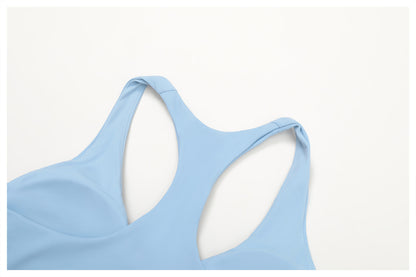Seamless medium support bra