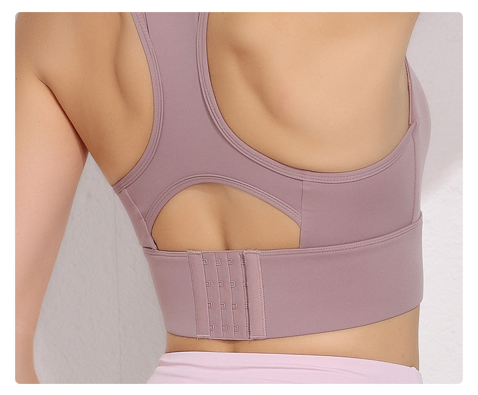 High support cut out bra