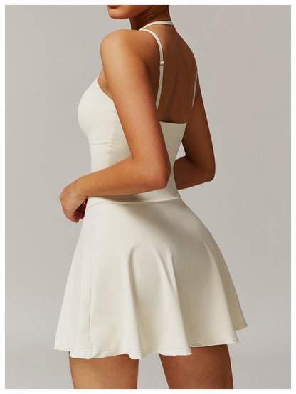 Padded fitness dress