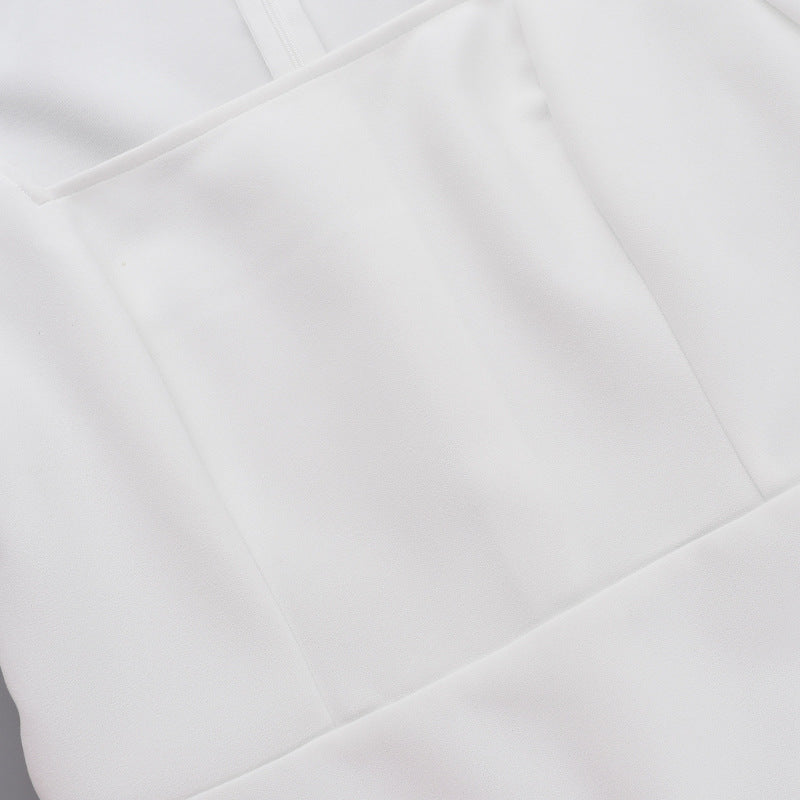 Square Collar Dress