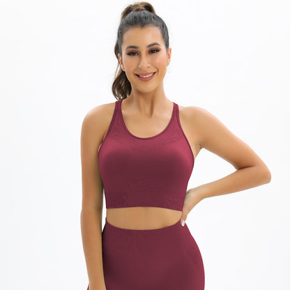 Push up sports bra