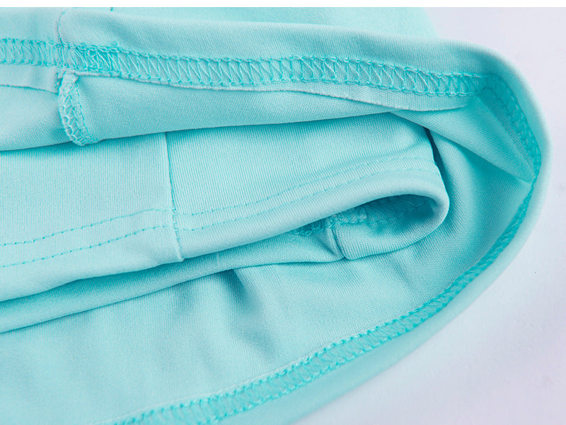 Pleated back tennis skort