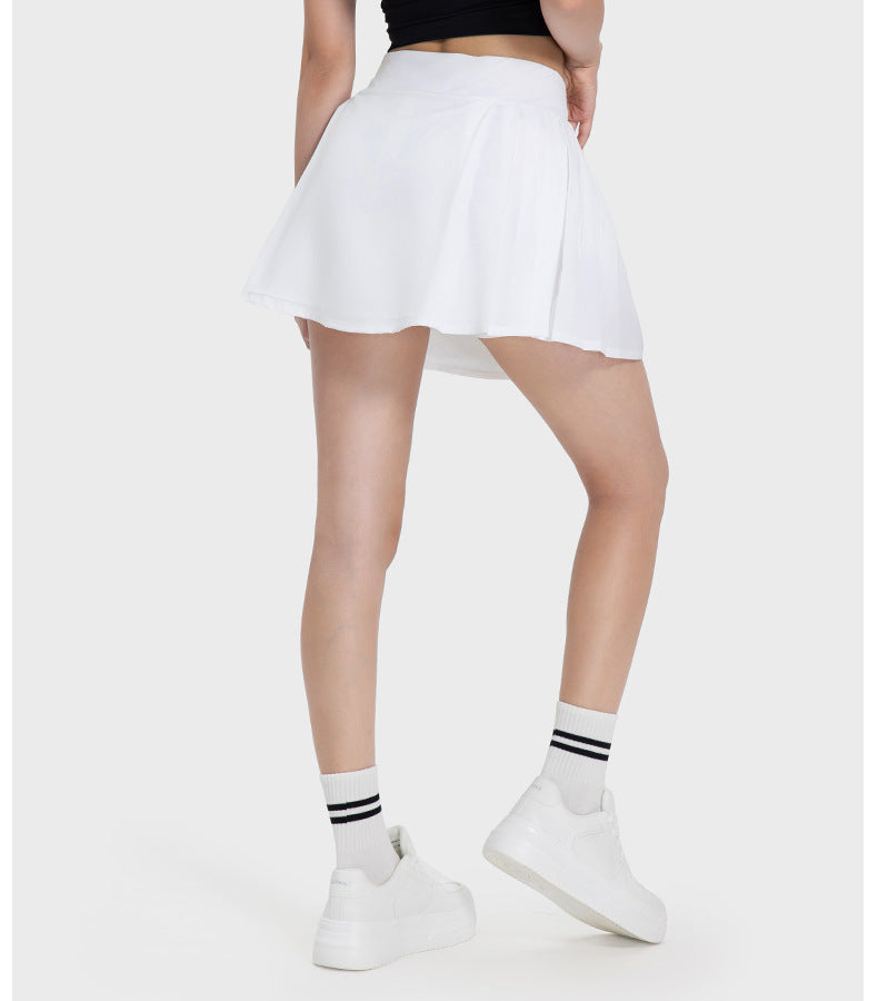 Pleated skort