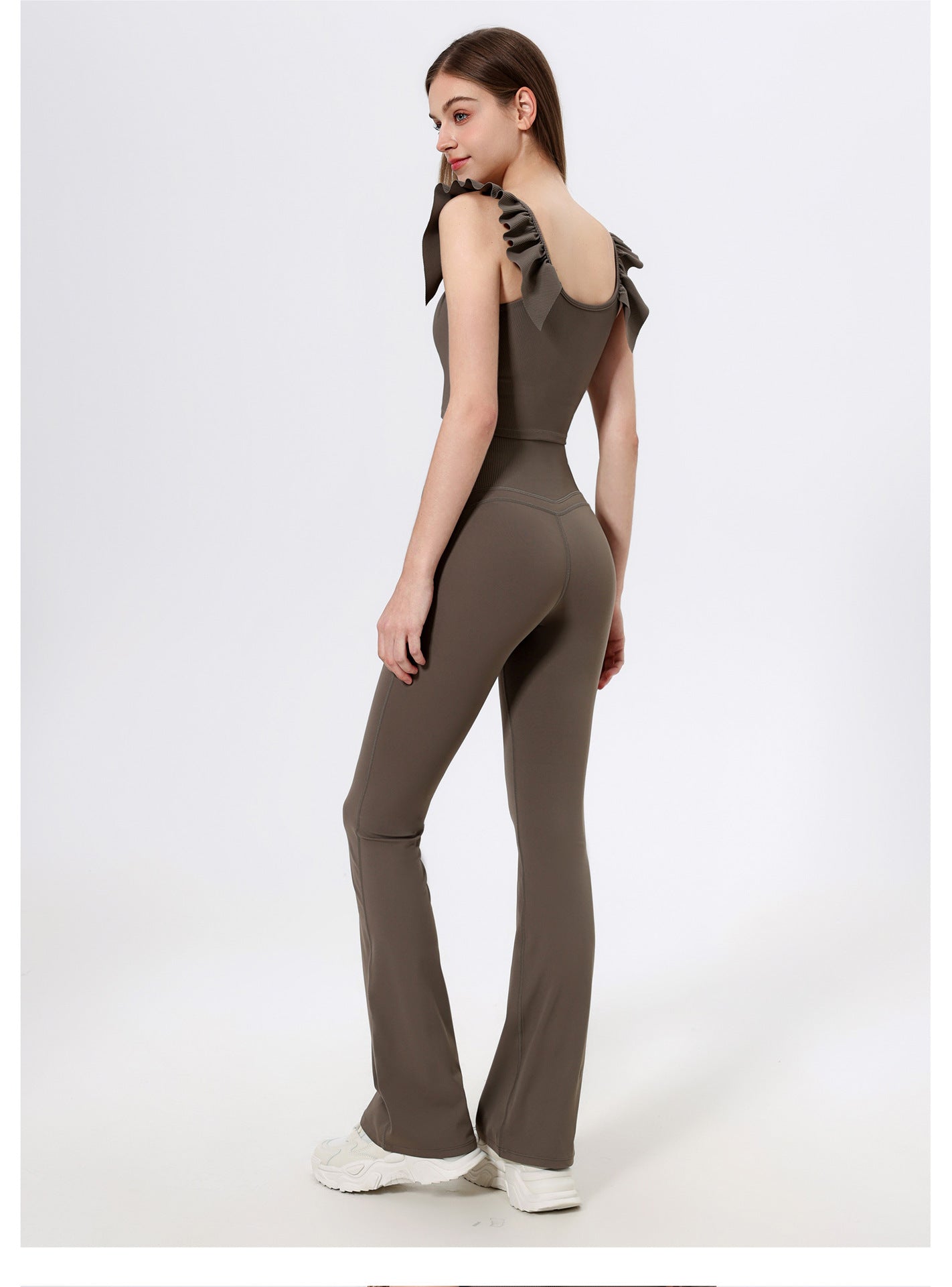 High waist trousers