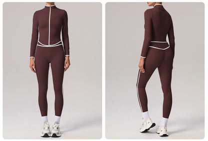 Contrast piping fitness set