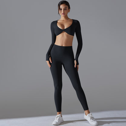 Matching two piece fitness set