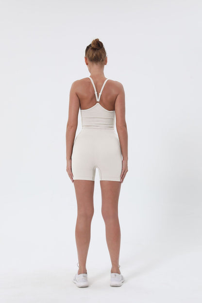 Medium support cropped vest