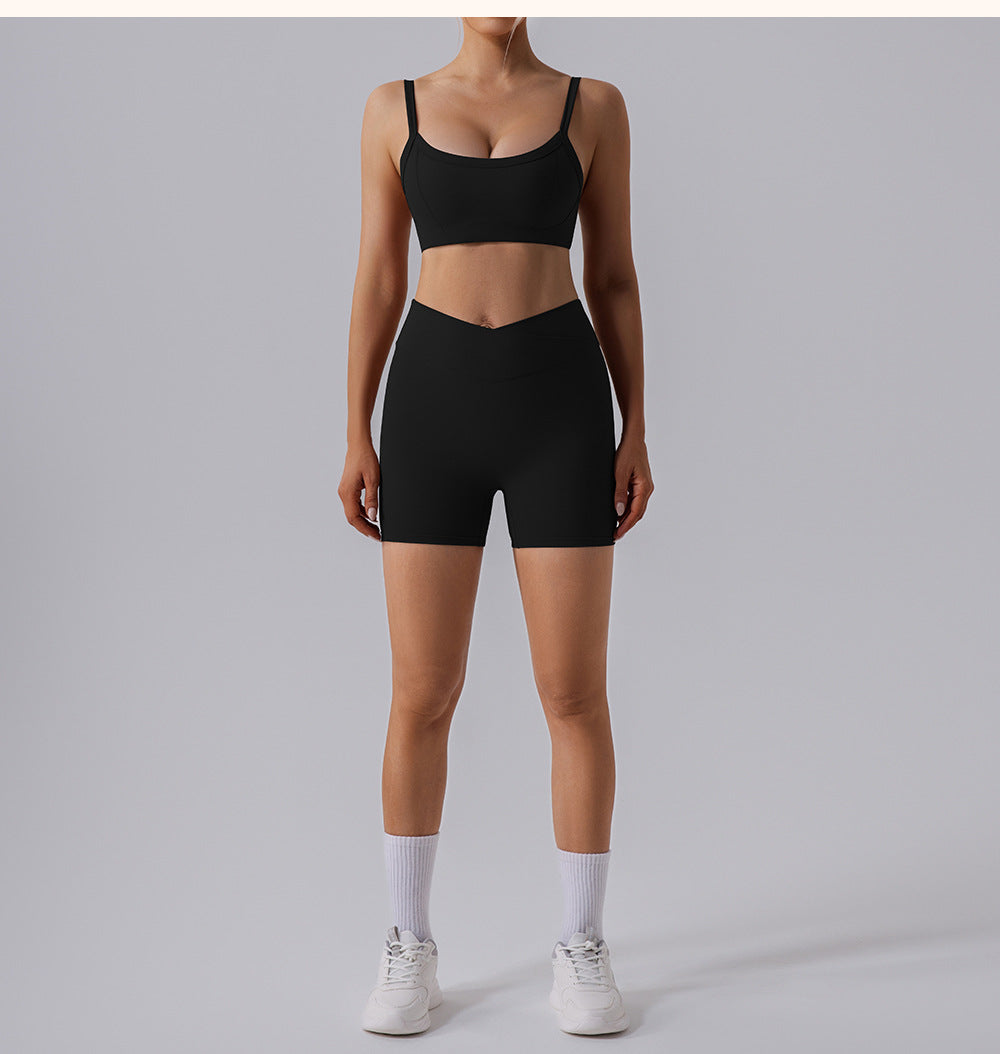 Quick dry sports bra