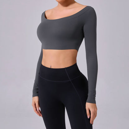 Off shoulder full sleeve top