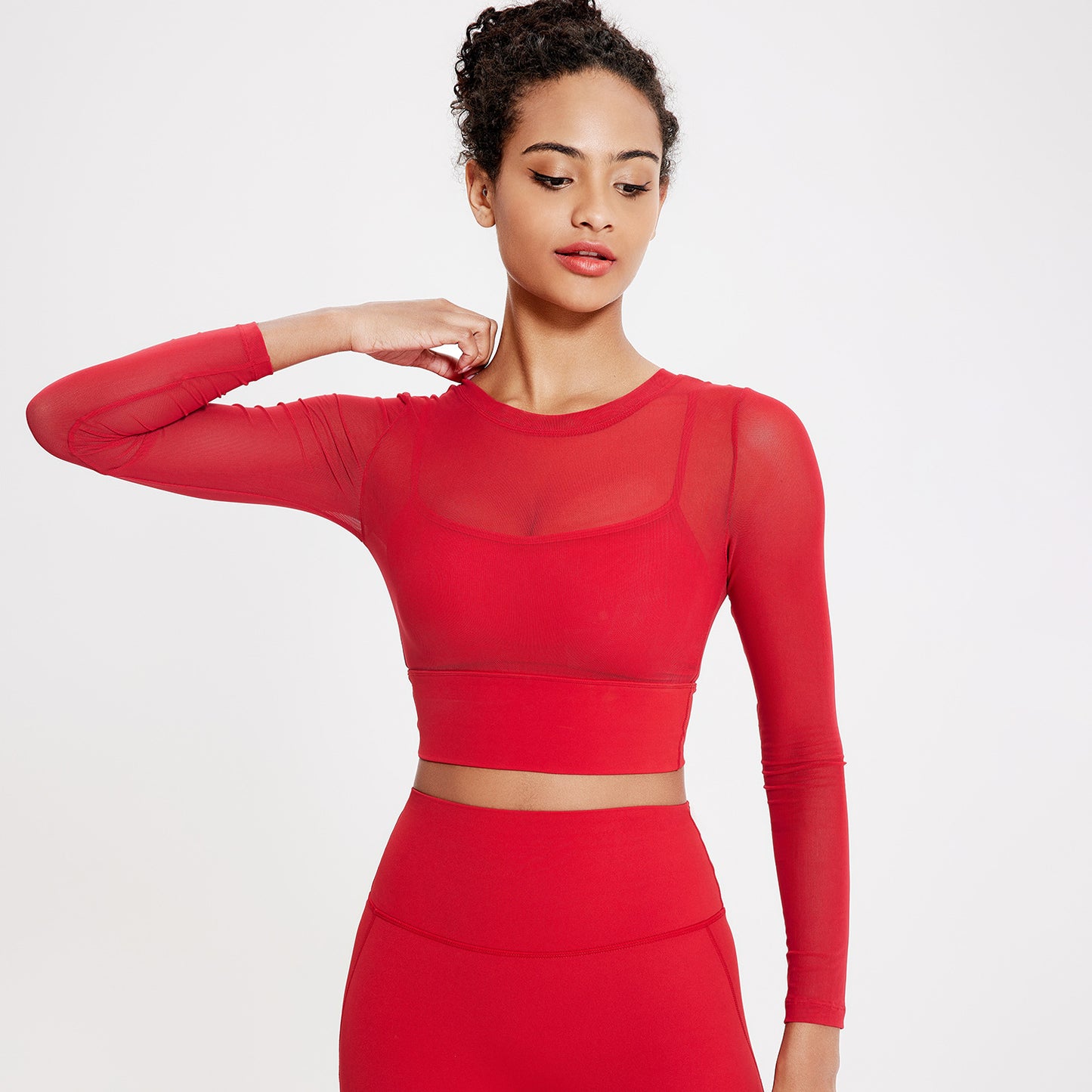 Full sleeve padded top