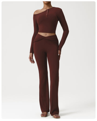 Pleated waist Trousers