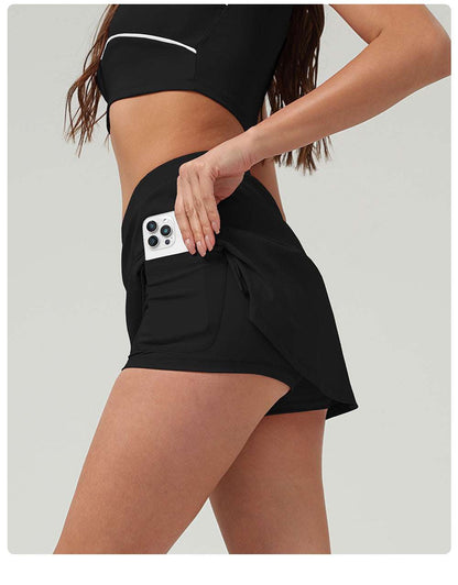 Matching Cropped top & Trousers / Skort set