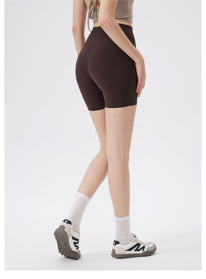 Seamless yoga shorts