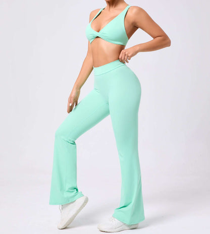 Soft bra & trousers Two Piece Set