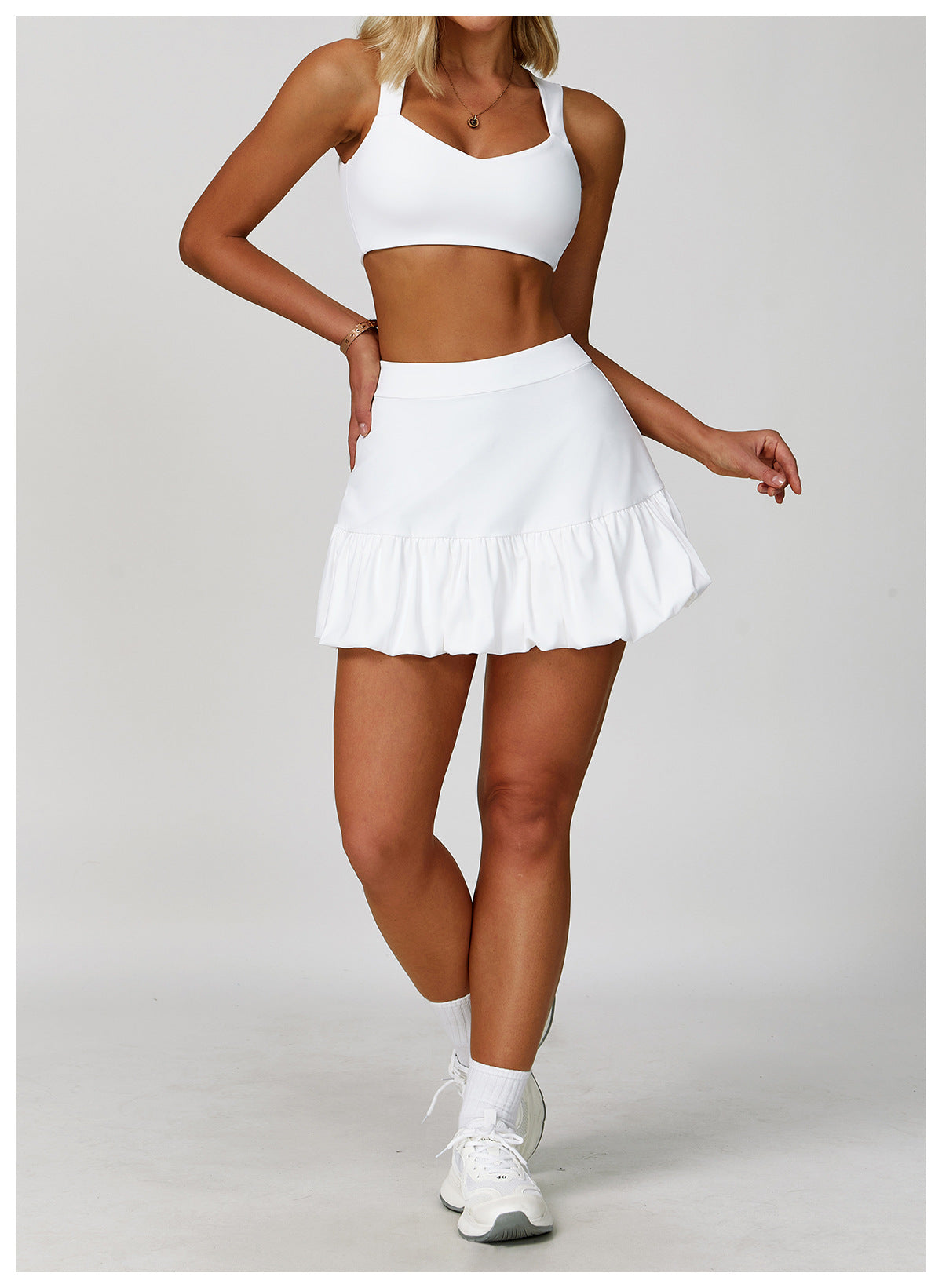 Balloon hem skort