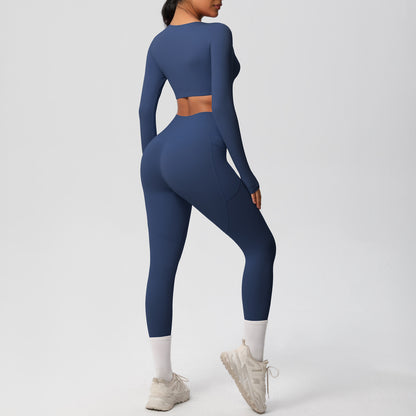 Brushed  Two Piece fitness set