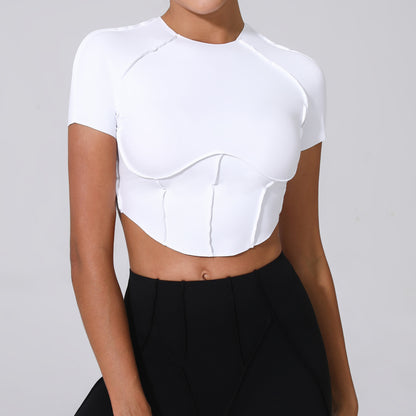 Quick dry corset top