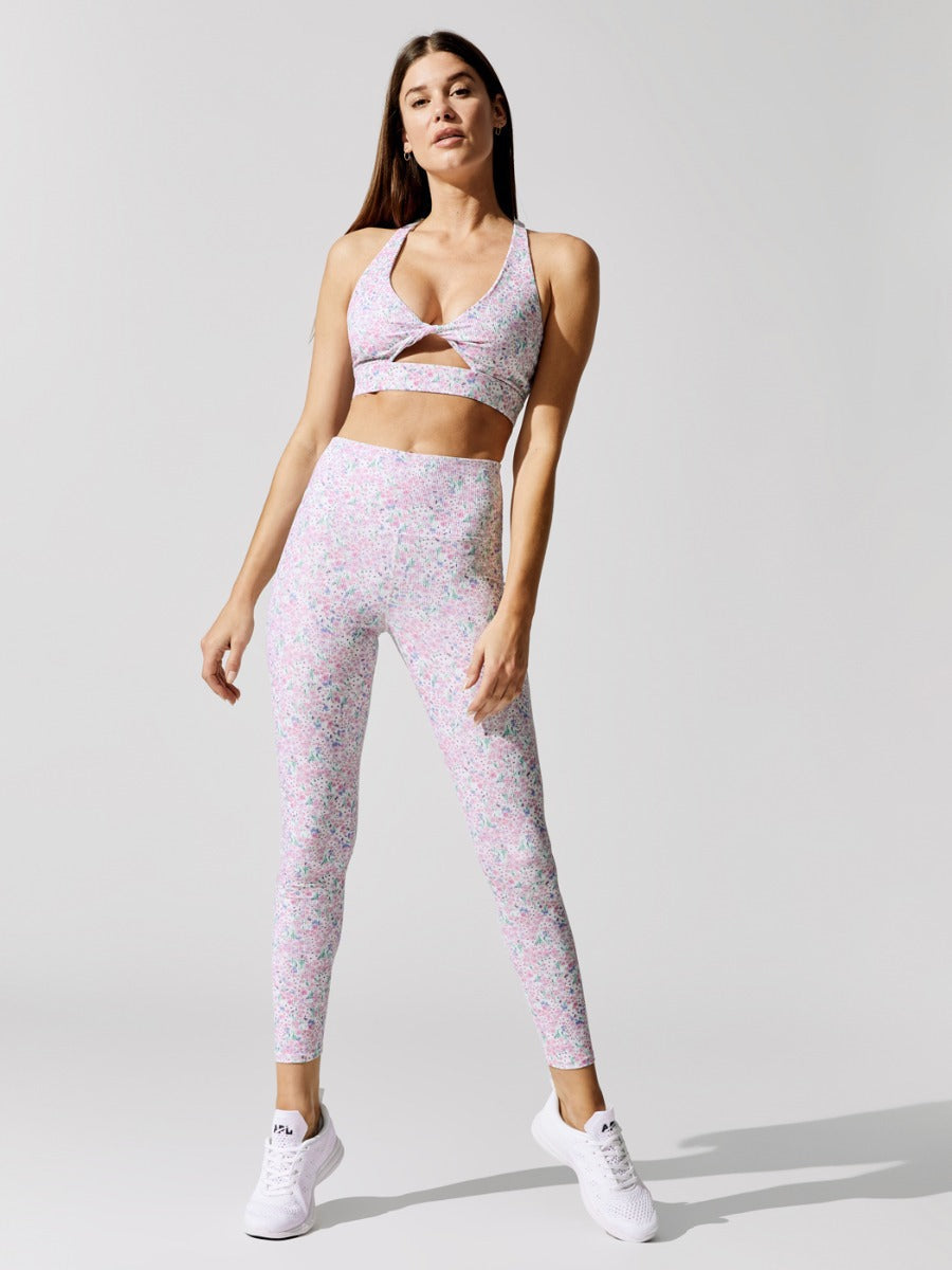 Printed bra & leggings set