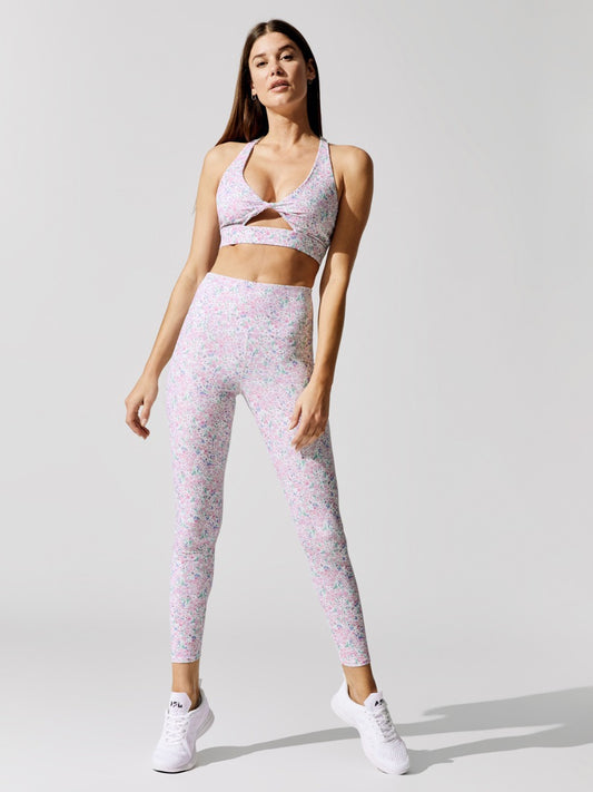 Printed bra & leggings set