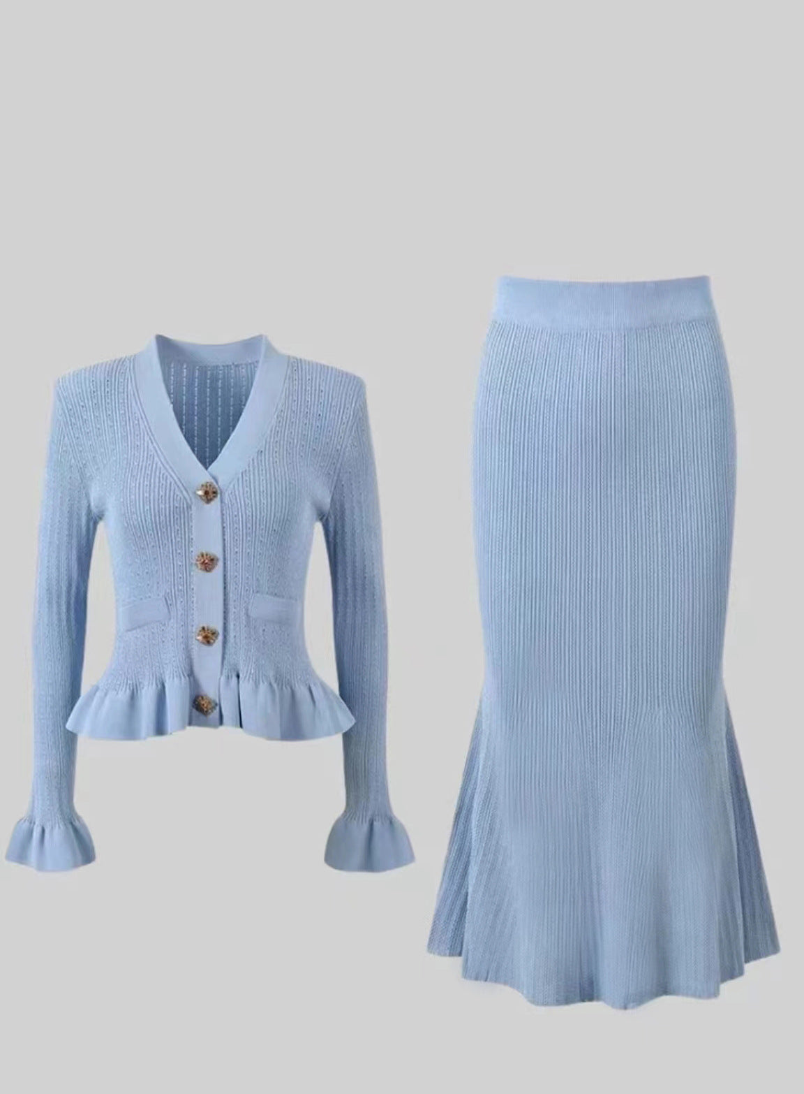 Knitted set