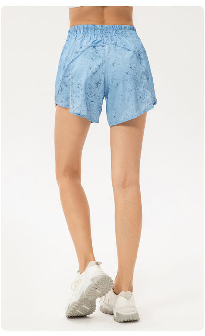 Printed running shorts