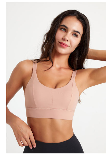 U neck sports bra