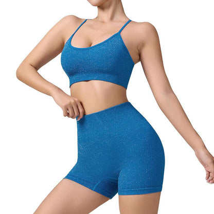 Matching bra & hot pants set