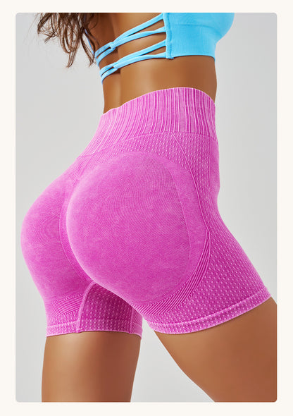 Ribbed hot pants