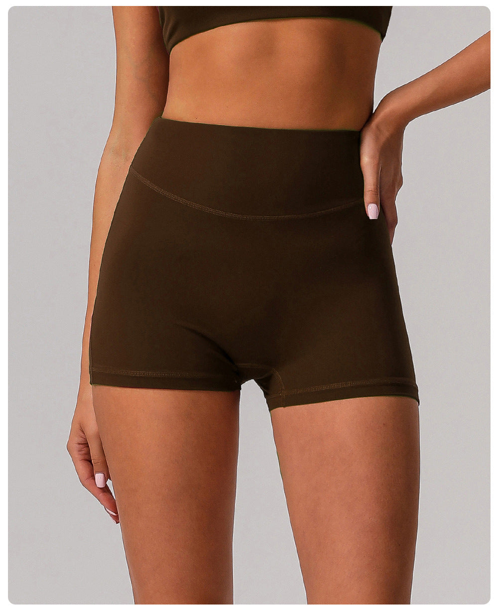 Nude Feel high waist shorts