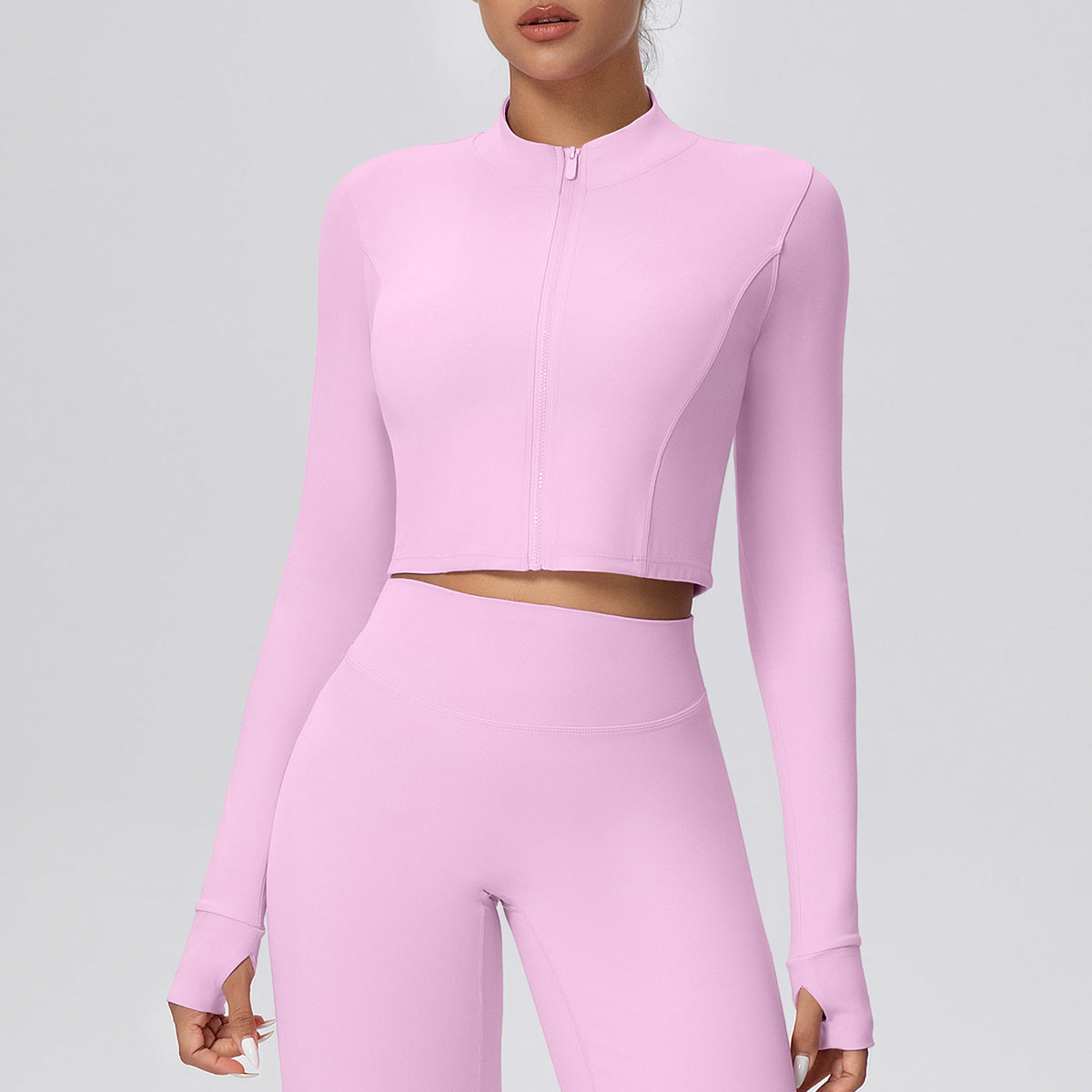 Short Coat-Cherry Blossom Powder