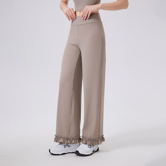 Ruched hem Trousers