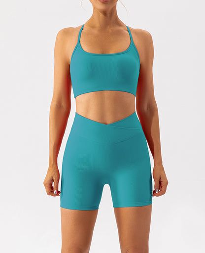 T back high support sports bra