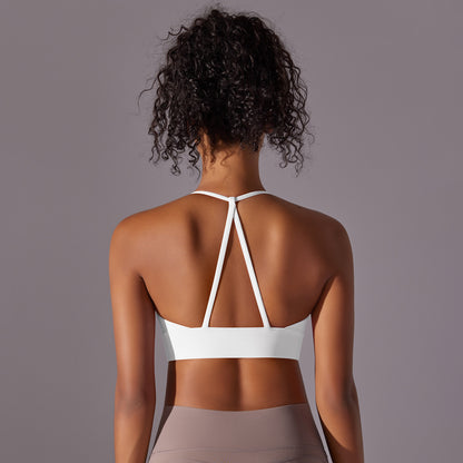 Seamless padded bra
