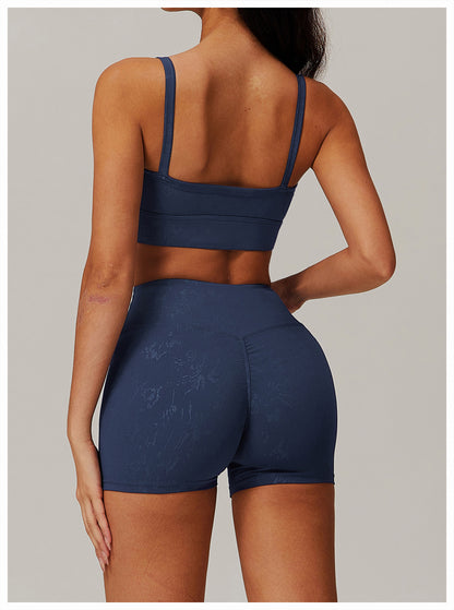 Printed sports bra