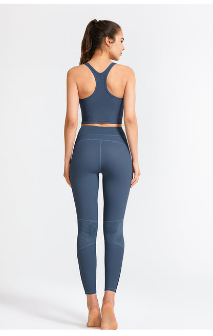 Rib cropped vest